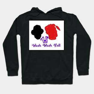 Wesh wesh yall silhouette Hoodie